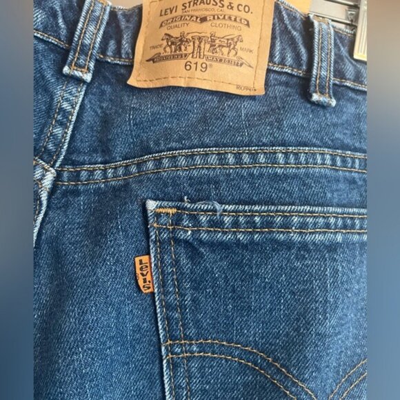 Levis orange tab vintage jeans eclectic grandpa look has some distressing - Picture 3 of 10